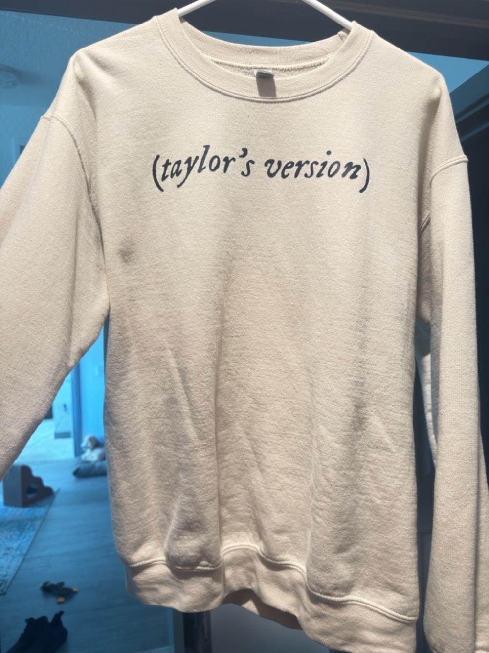 Gildan Cream Heavy Blend Crewneck Sweatshirt